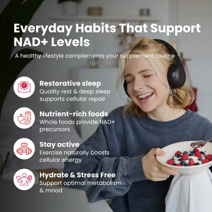NAD PLUS™ Revive – Daily NAD+ & Energy Replenishment