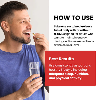 NAD Revive + Immune – Sustained NAD+ Release for Immunity & Vitality