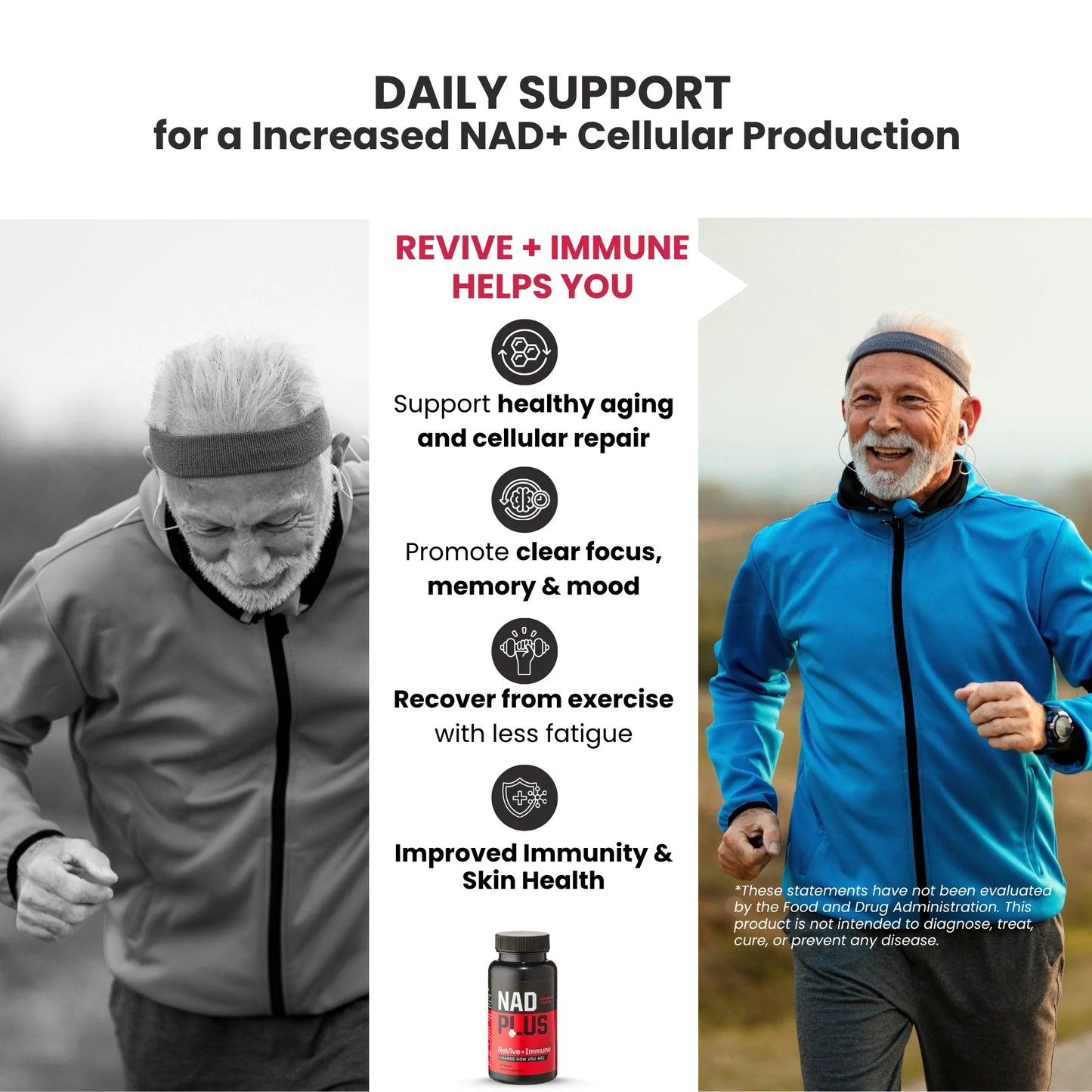 NAD Revive + Immune – Sustained NAD+ Release for Immunity & Vitality